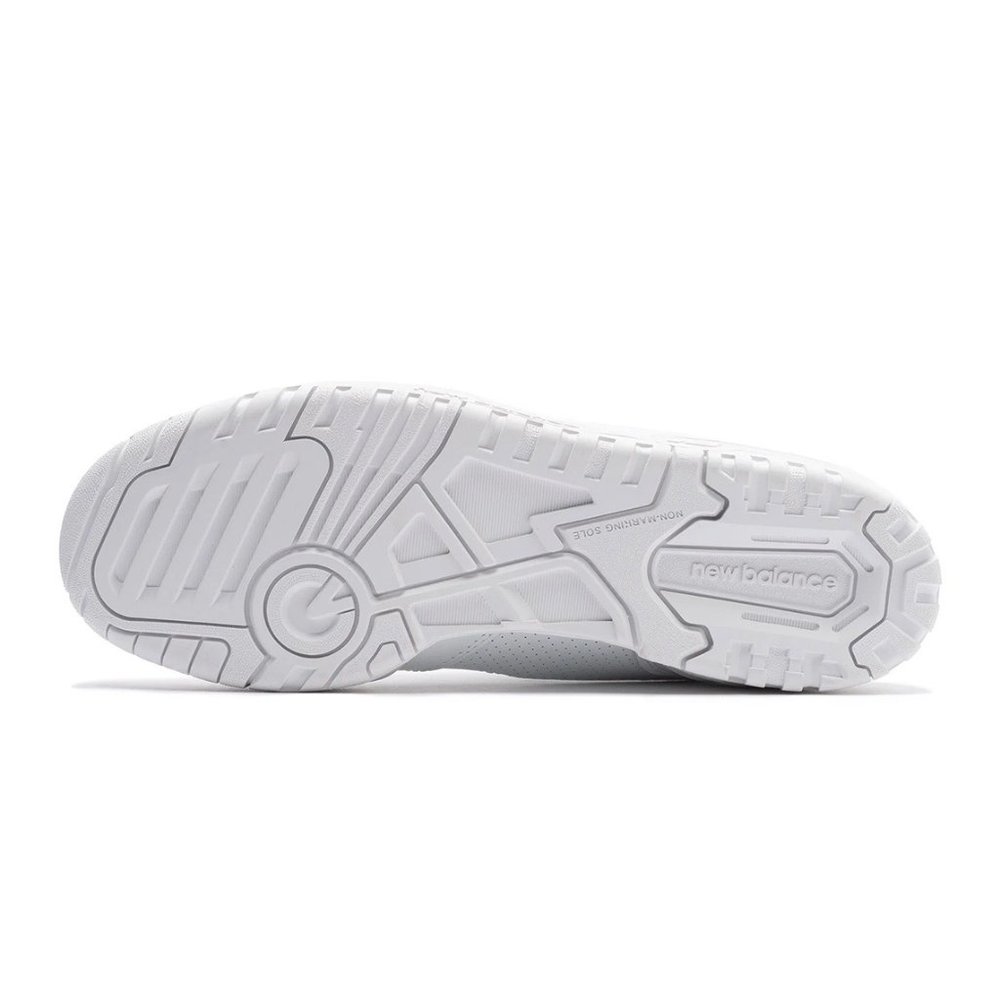 New Balance 550 Mens Triple White Leather Shoes BB550WWW BRAND NEW All Sizes - Picture 5 of 6